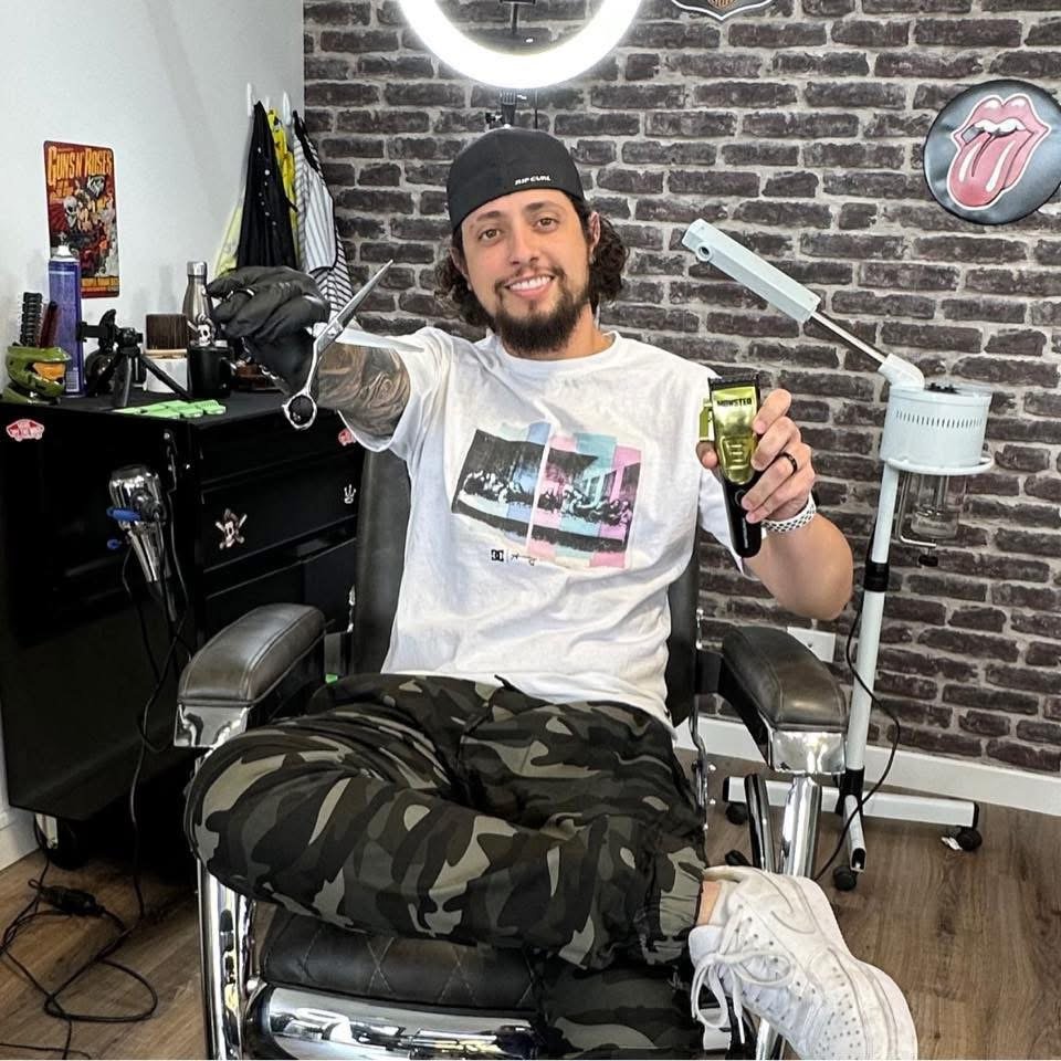 Bruno Portolan apresentando o método Barber Pro